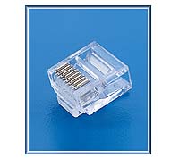 102S1 UTP CAT5E 8P8C CNCOB 胜高短身水晶头