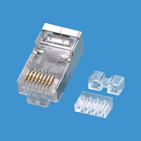 TC6T6-B  CAT6A  4上4下 CNCOB 胜高屏蔽水晶头