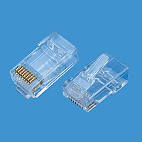 C6E6  UTP CAT6 二件式 CNCOB 胜高水晶头