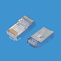 T8TE FTP CAT5A 一件式 CNCOB 胜高屏蔽水晶头