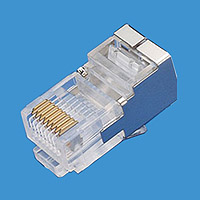 T8R FTP CAT5E 8P8C CNCOB 胜高屏蔽水晶头