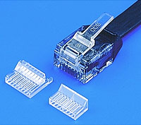 C6S5T CAT5E 8P8C 两件式 CNCOB 胜高短身水晶头