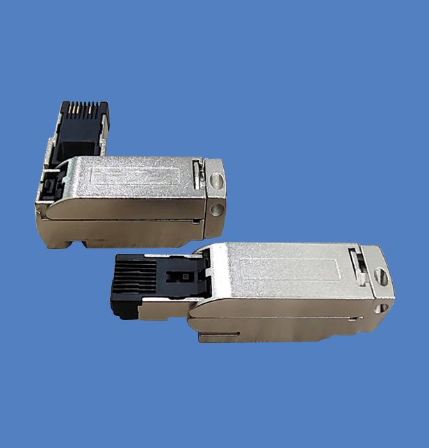 【新品推荐】工业级用Profinet?Ehtercat四芯网线水晶头